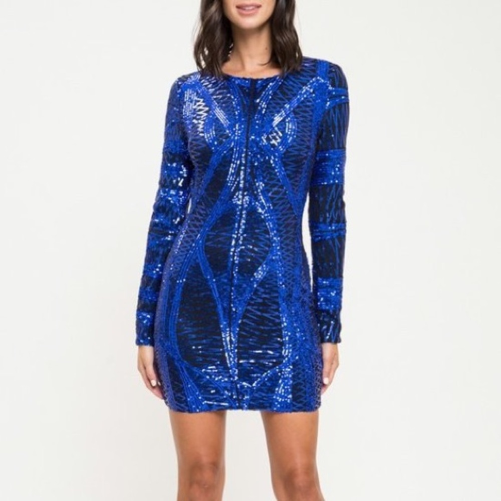 Sequin Mini Dress